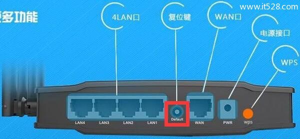 磊科Netcore NW755无线路由器如何恢复出厂设置？